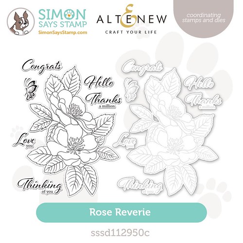 Simon Says Stamp STAMPtember Collaboration Stamp Set: Altenew “Rose ...