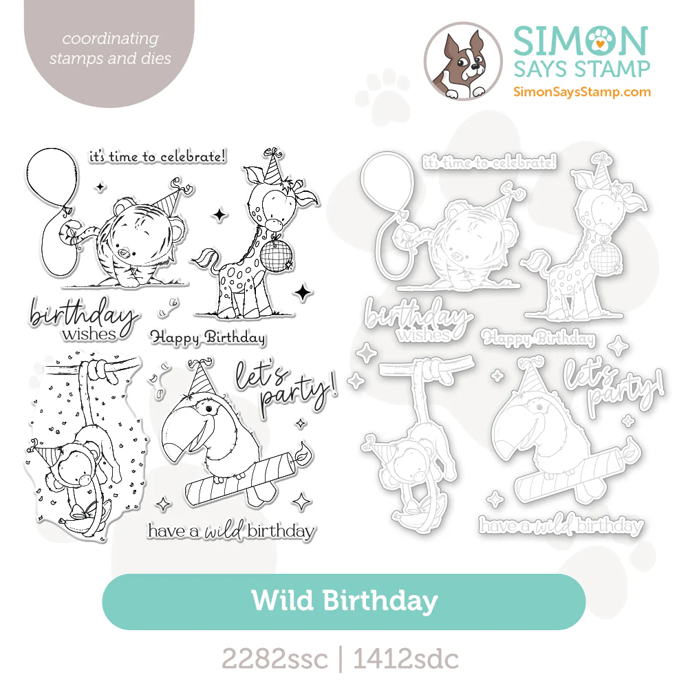 Simon Says Stamp STAMPtember Release: Wild Birthday – Suzy Plantamura's ...