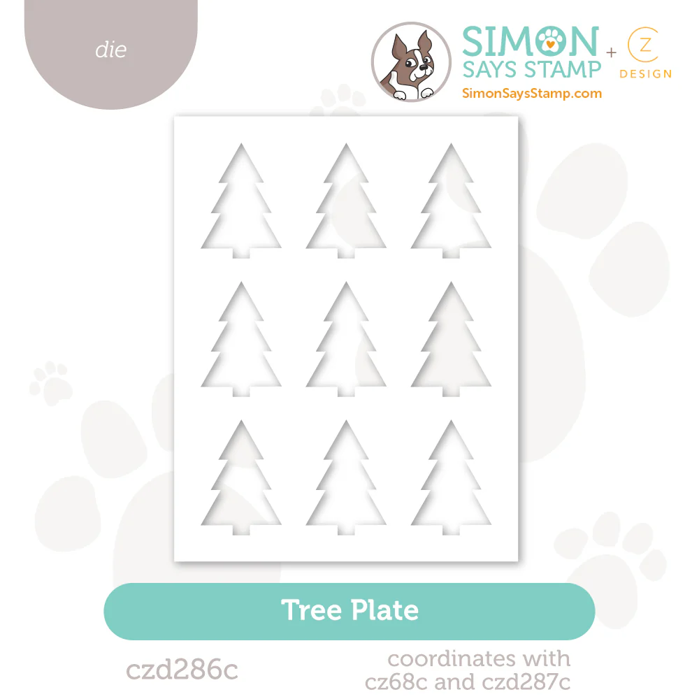 Tree Cut Plate Simon Says Stamp “And Everything Nice” Release: Tree Plate Die – Suzy ...